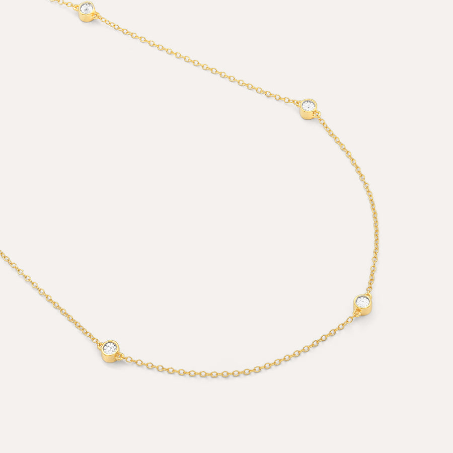 Dot-To-Dot Chain Necklace