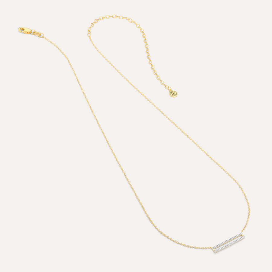 Set the Bar Pendant Necklace