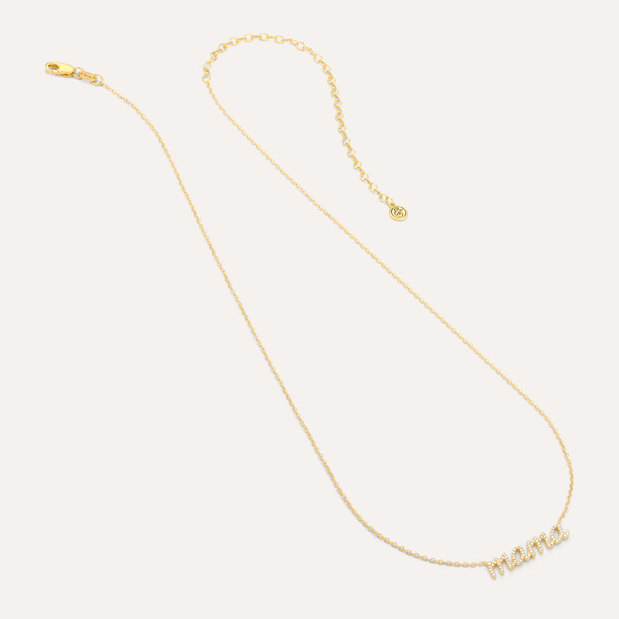 Love You Mama Pendant Necklace