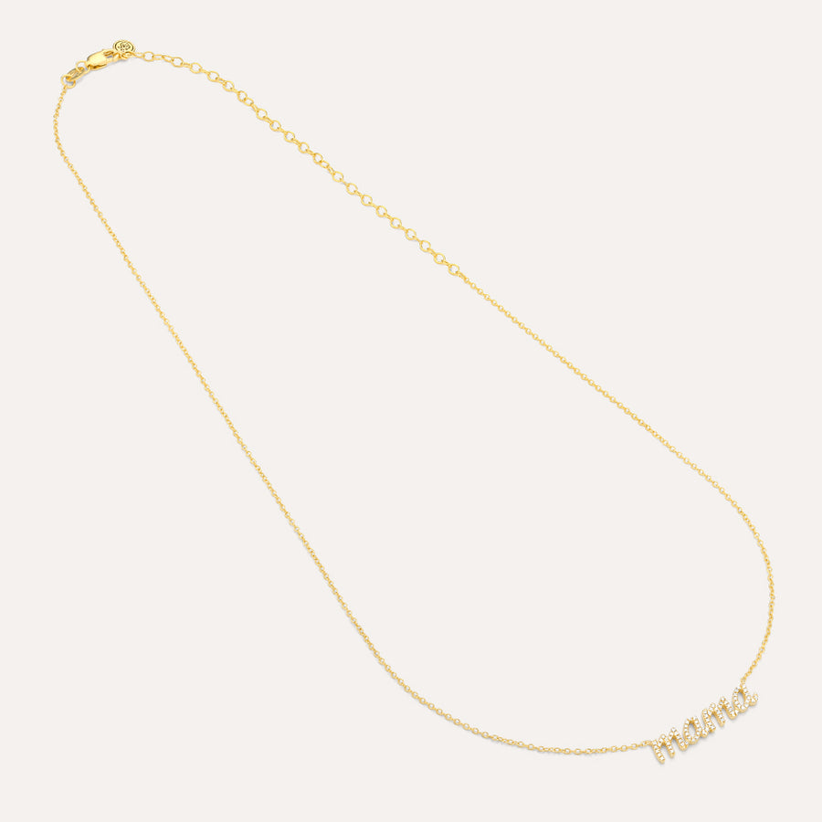 Love You Mama Pendant Necklace