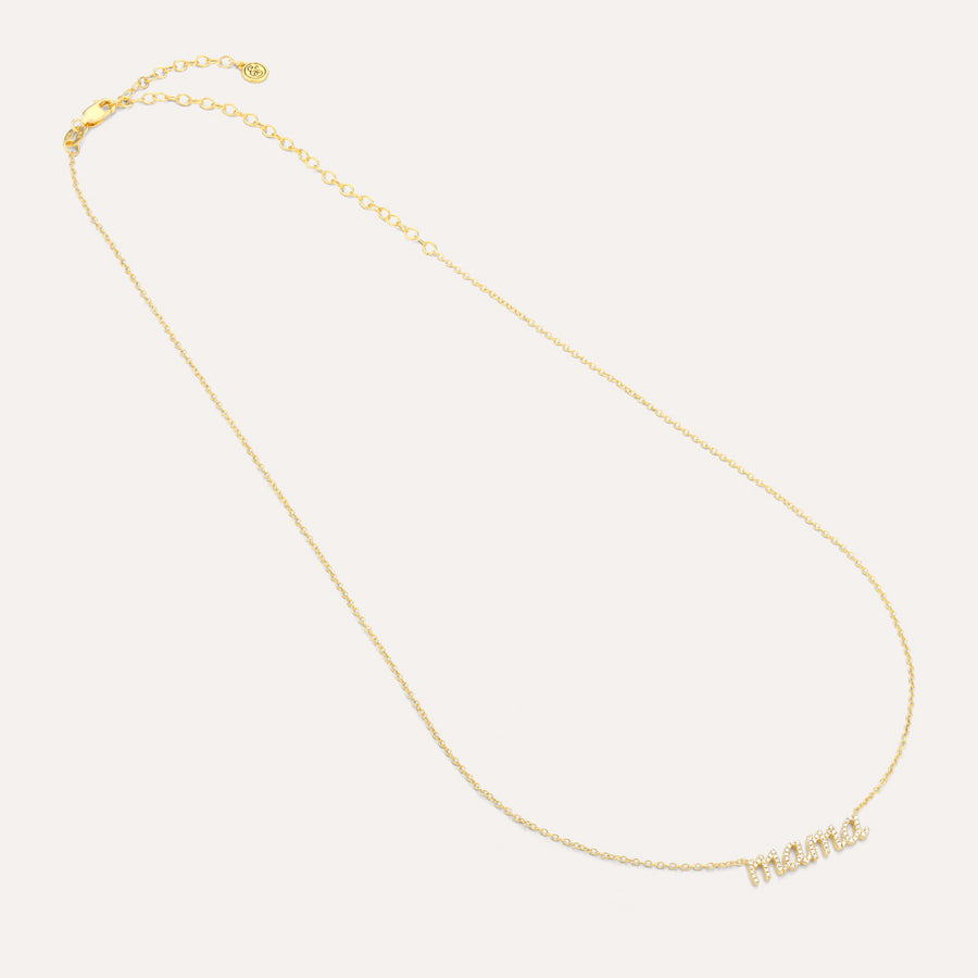 Love You Mama Pendant Necklace