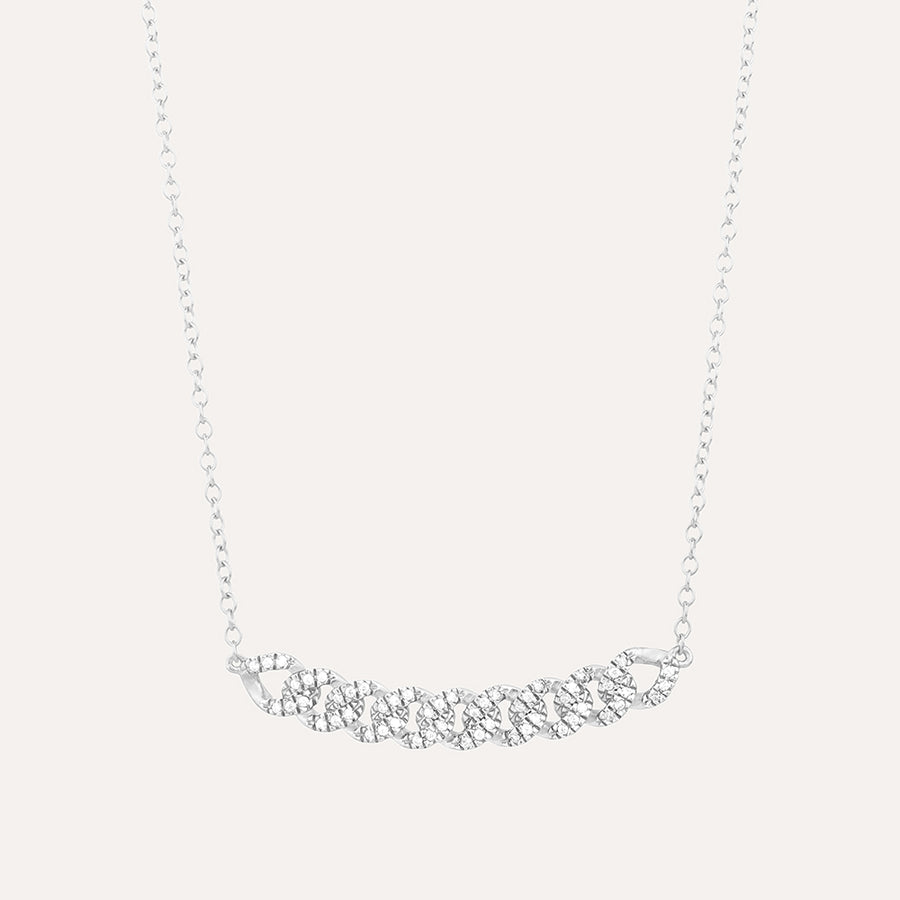 Close Knit Pendant Necklace