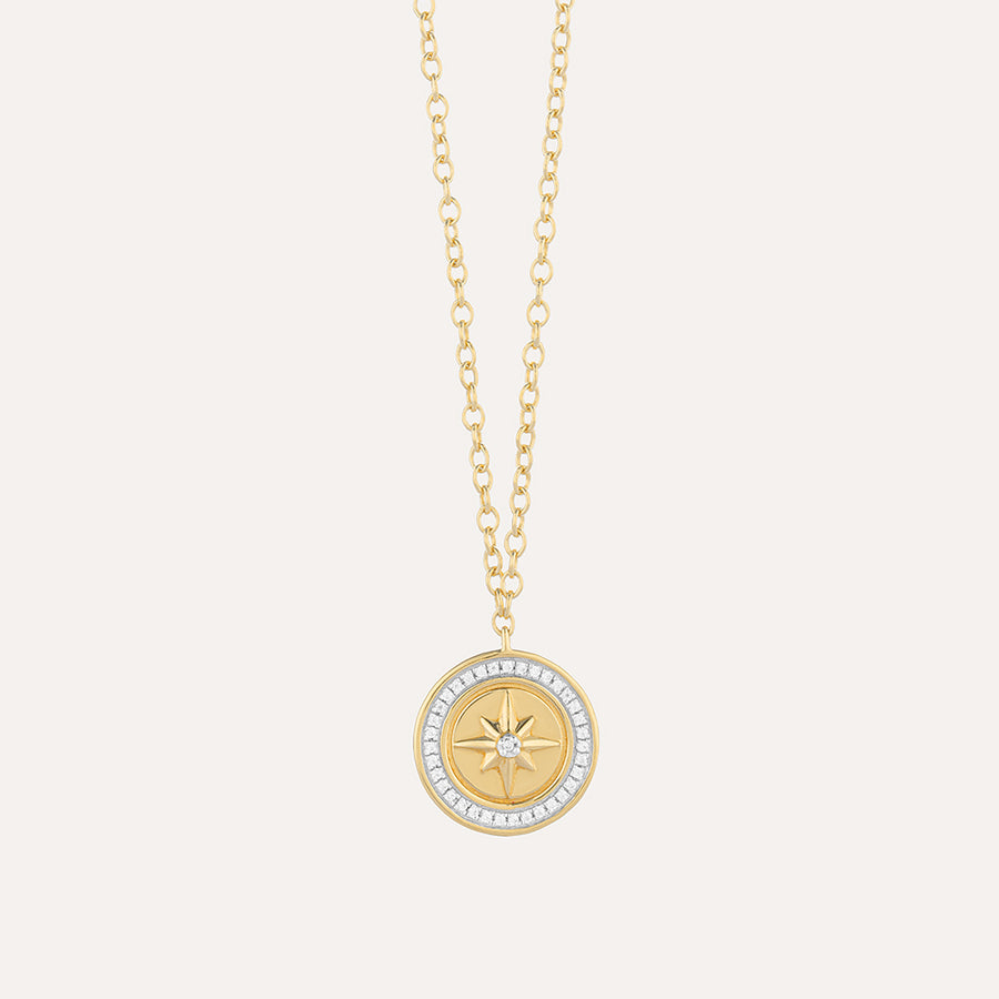 Your Own Path Compass Pendant Necklace