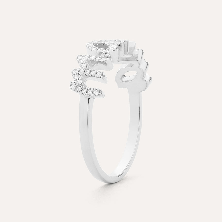 Love You Mama Statement Ring