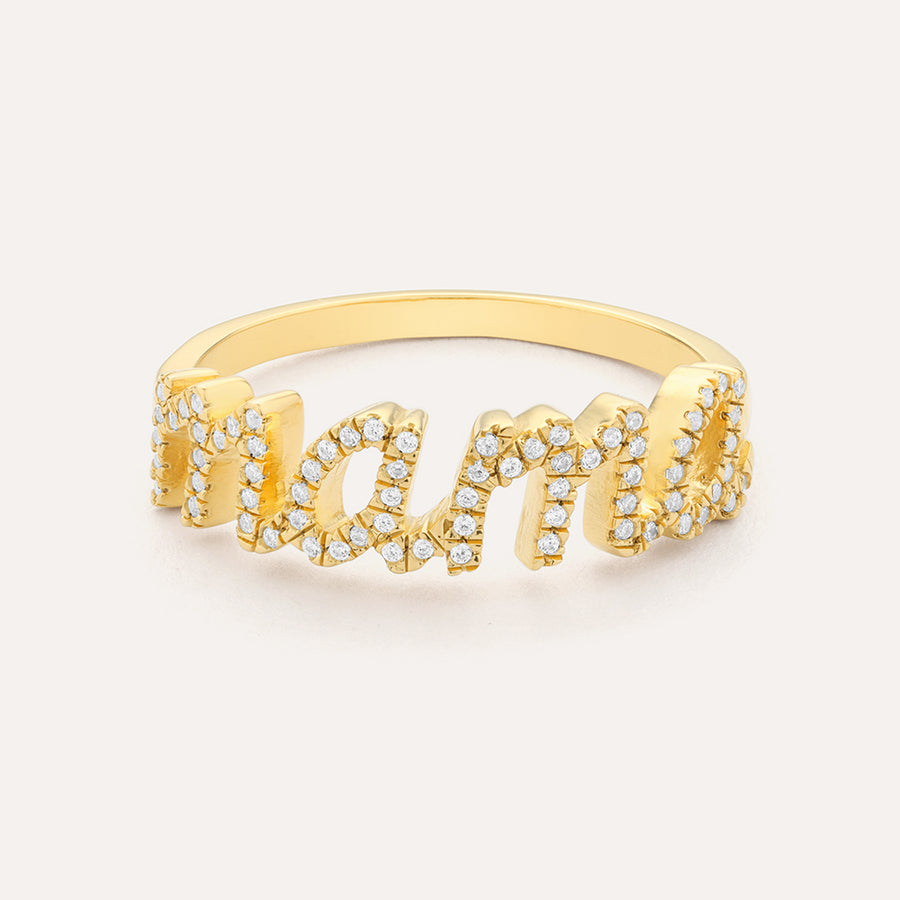 Love You Mama Statement Ring