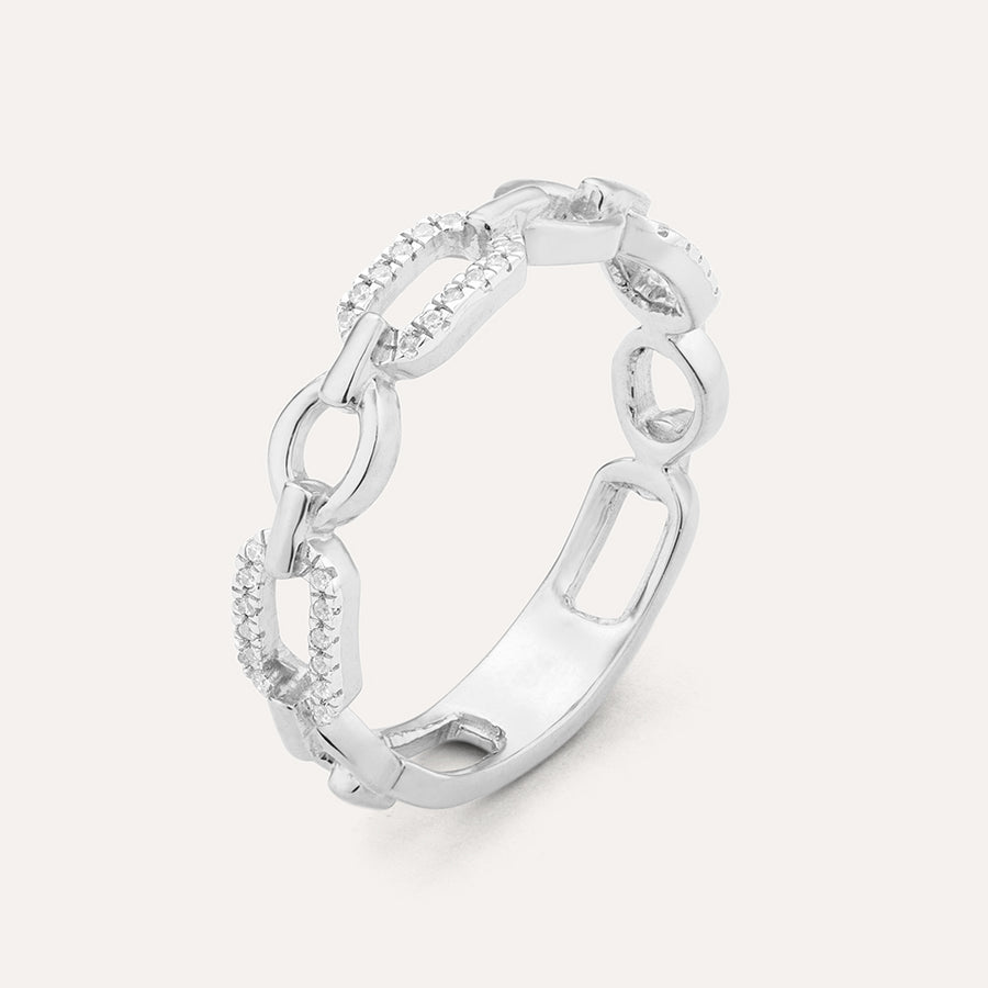 Linked Forever To You Stackable Ring