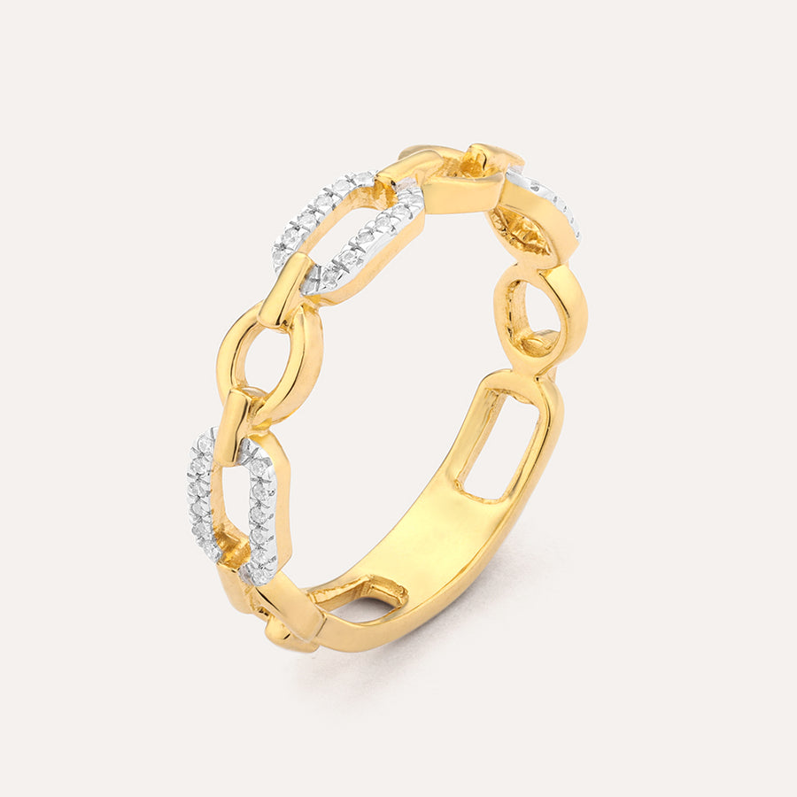 Linked Forever To You Stackable Ring