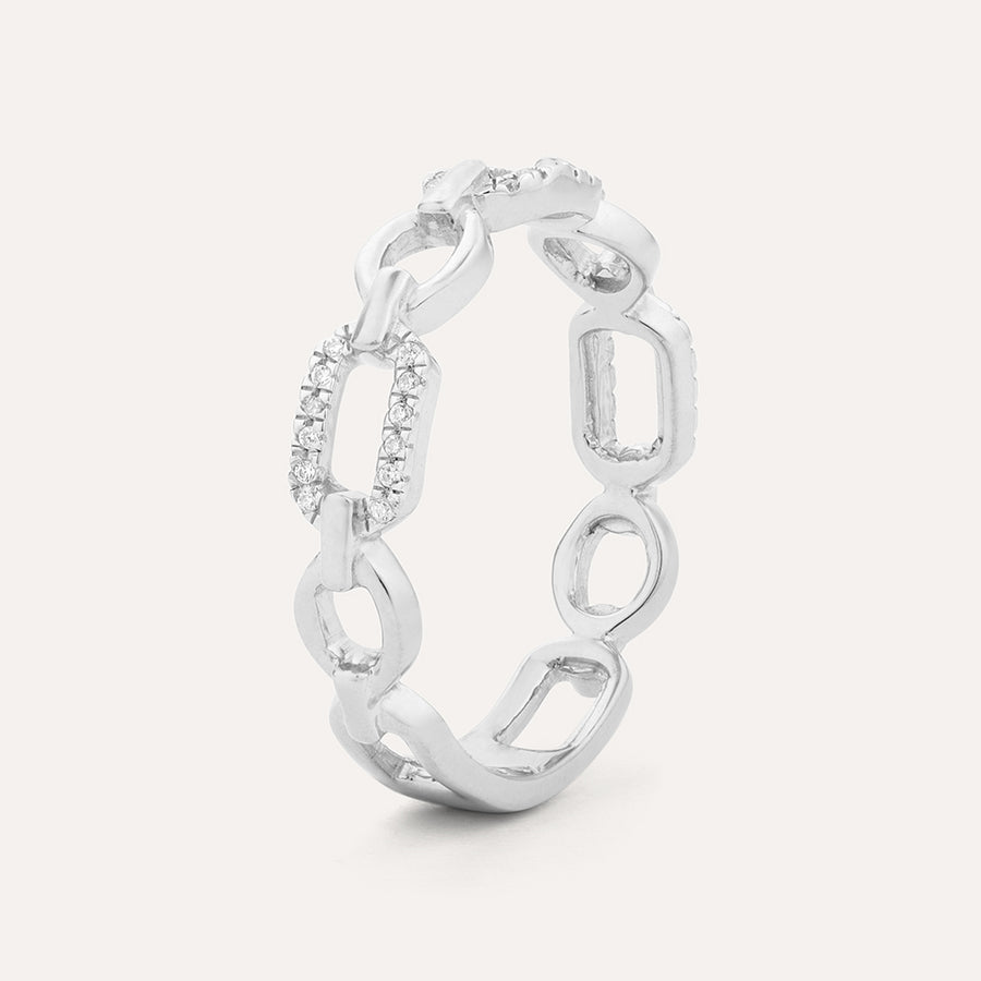 Linked Forever To You Stackable Ring