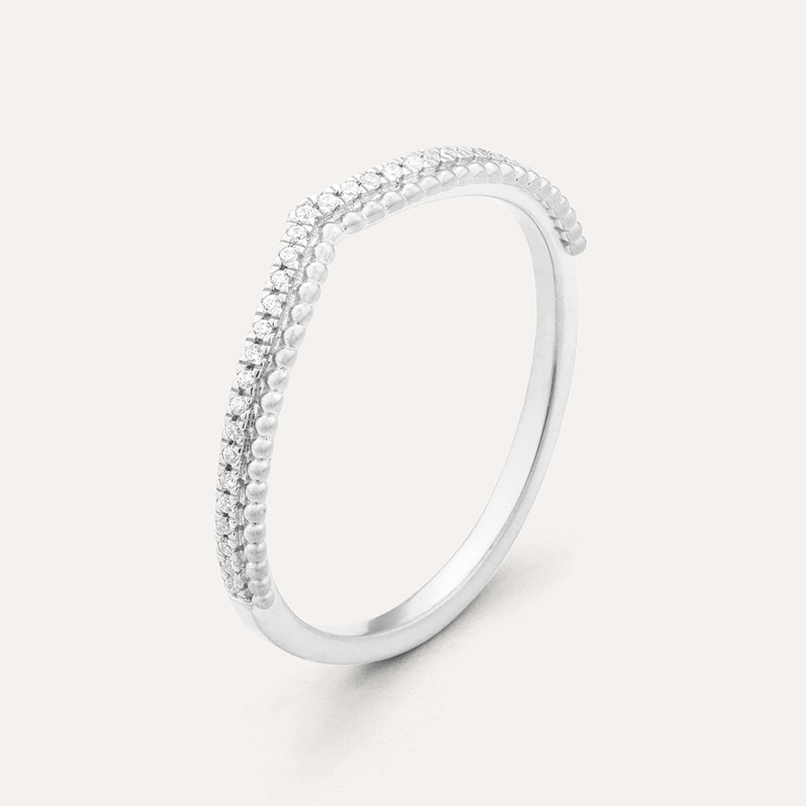 Climbing the Castillo Stackable Ring