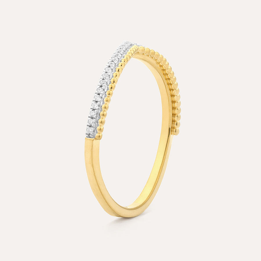 Climbing the Castillo Stackable Ring