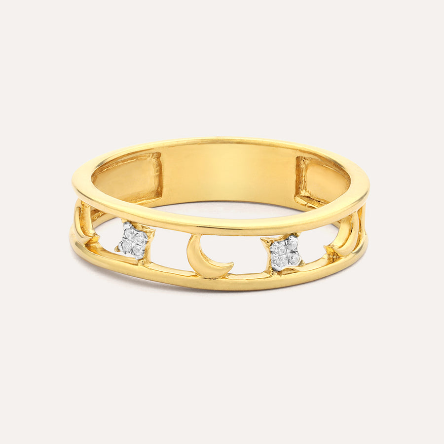 Reach For The Moon Stackable Ring