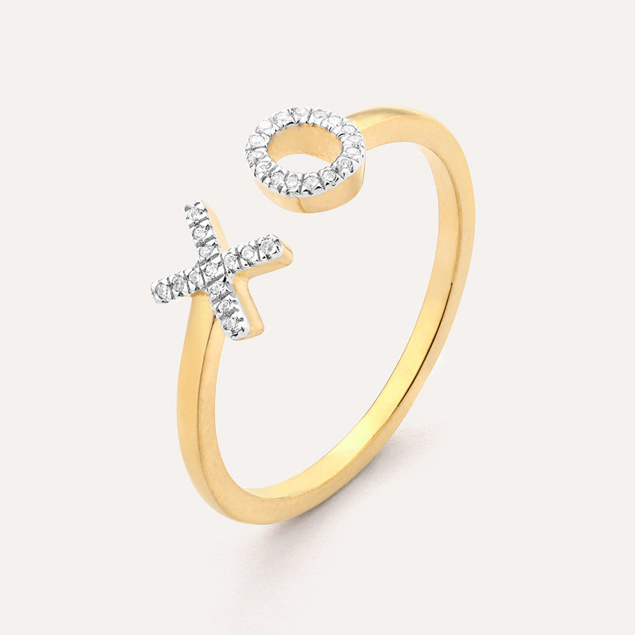 XO Ring Statement Ring