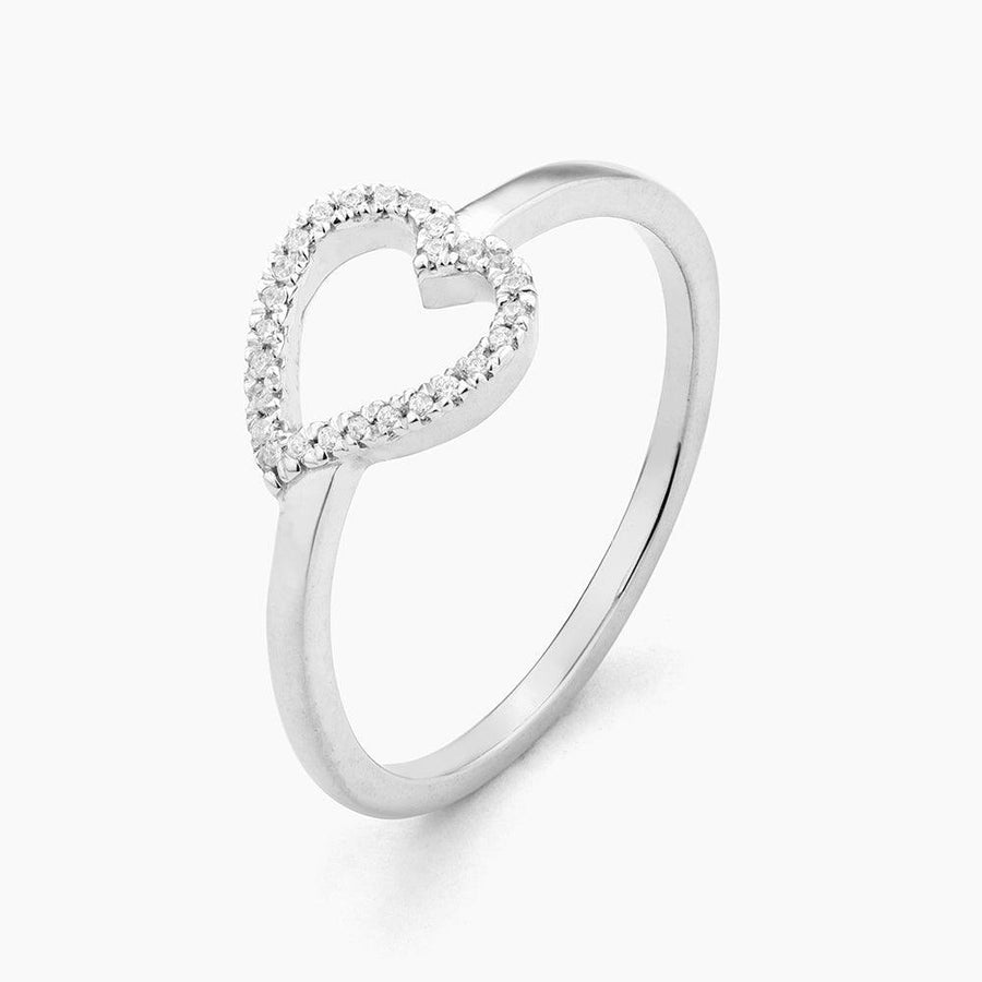 Buy Diamond Ring in 18K White & Rose Gold Online | Madanji Meghraj